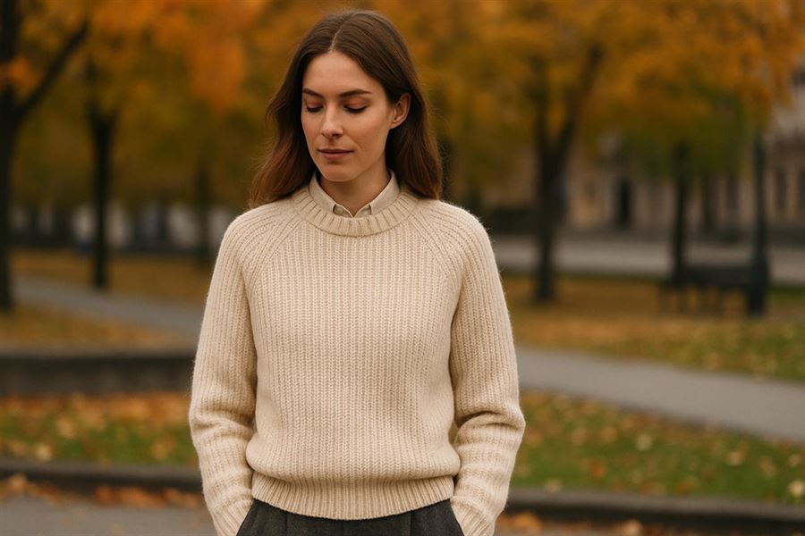 Holger sweater - perfekt til efterår og vinter